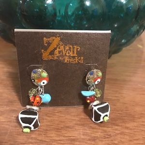 Fun colorful earrings